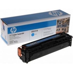 Огляд Картридж HP CLJ 125A cyan, CP1215/CP1515 series (CB541A): характеристики, відгуки, ціни.