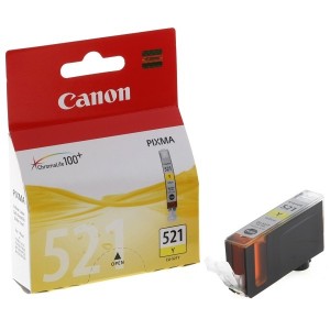 Огляд Картридж Canon CLI-521 Yellow MP540/630 (2936B001/2936B004): характеристики, відгуки, ціни.