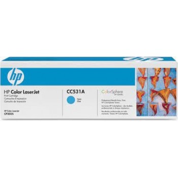 Картридж HP CLJ 304A Cyan, CP2025/CM2320 series (CC531A)