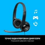 Огляд Навушники Logitech H390 (981-000406): характеристики, відгуки, ціни.