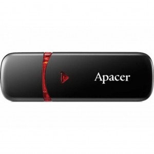 Огляд USB флеш накопичувач Apacer 16GB AH333 Black USB 2.0 (AP16GAH333B-1): характеристики, відгуки, ціни.