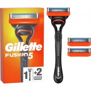 Огляд Бритва Gillette Fusion5 з 2 змінними картриджами (7702018874125/7702018866946): характеристики, відгуки, ціни.