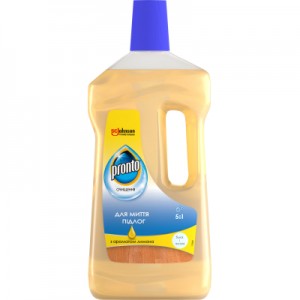 Огляд Засіб для миття підлоги Pronto 5 в 1 з ароматом лимона 750 мл (4823002002720): характеристики, відгуки, ціни.