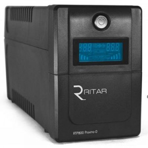 Огляд Пристрій безперебійного живлення Ritar RTP800 (480W) Proxima-D (RTP800D): характеристики, відгуки, ціни.