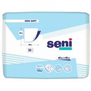 Огляд Пелюшки для малюків Seni Soft 60x60 см 30 шт (5900516691288): характеристики, відгуки, ціни.