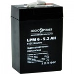 Огляд Батарея до ДБЖ LogicPower LPM 6В 5.2 Ач (4158): характеристики, відгуки, ціни.