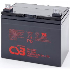 Огляд Батарея до ДБЖ CSB 12В 34 Ач (GP12340): характеристики, відгуки, ціни.