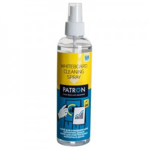Огляд Спрей для очищення Patron Whiteboard Cleaner 250мл (F3-007): характеристики, відгуки, ціни.