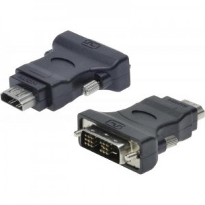 Перехідник DVI (18+1) to HDMI Digitus (AK-320500-000-S)