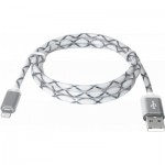 Огляд Дата кабель USB 2.0 AM to Lightning 1.0m ACH03-03LT GrayLED backlight Defender (87550): характеристики, відгуки, ціни.