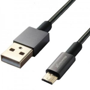 Дата кабель USB 2.0 AM to Micro 5P 1.0m Grand-X (MM-01)