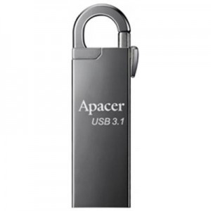 USB флеш накопичувач Apacer 64GB AH15A Ashy USB 3.1 (AP64GAH15AA-1)