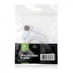 Огляд Дата кабель USB 2.0 AM to Lightning PVC 1m white Vinga (VCPDCL1W): характеристики, відгуки, ціни.