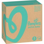 Огляд Підгузки Pampers Active Baby Midi Розмір 3 (6-10 кг) 208 шт (8001090910745): характеристики, відгуки, ціни.