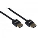 Огляд Кабель мультимедійний HDMI to HDMI 3.0m 2.0 Slim black 2E (2EW-1119-3m): характеристики, відгуки, ціни.
