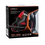 Огляд Навушники REAL-EL GDX-7600 Black-Red: характеристики, відгуки, ціни.