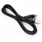 Огляд Дата кабель USB 2.0 AM to Type-C 1.0m cylindric nylon back Vinga (VCPDCTCCANB1BK): характеристики, відгуки, ціни.