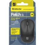 Огляд Мишка Defender Patch MS-759 Black (52759): характеристики, відгуки, ціни.