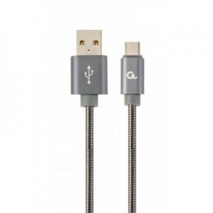 Огляд Дата кабель USB 2.0 AM to Type-C 2.0m Cablexpert (CC-USB2S-AMCM-2M-BG): характеристики, відгуки, ціни.