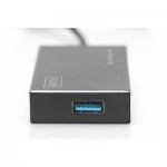 Огляд Концентратор Digitus USB 3.0 Hub, 4-port (DA-70240-1): характеристики, відгуки, ціни.