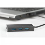 Огляд Концентратор Digitus USB 3.0 Hub, 4-port (DA-70240-1): характеристики, відгуки, ціни.