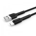 Огляд Дата кабель USB 2.0 AM to Micro 5P 1.0m 2.4A Denim Grey MakeFuture (MCB-MD1GR): характеристики, відгуки, ціни.