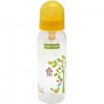 Огляд Пляшечка для годування Baby Team з латекс. соскою 250 мл 0+ жовт (1310_желтый): характеристики, відгуки, ціни.