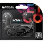 Огляд Навушники Defender Basic 618 Black (63618): характеристики, відгуки, ціни.