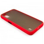 Огляд Чохол до мобільного телефона Dengos Samsung Galaxy A01 (red) (DG-TPU-MATT-33): характеристики, відгуки, ціни.