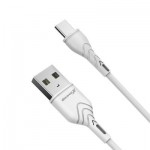 Огляд Дата кабель USB 2.0 AM to Type-C 1.0m White Grand-X (PC-03W): характеристики, відгуки, ціни.