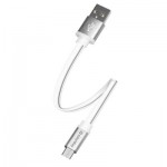 Огляд Дата кабель USB 2.0 AM to Micro 5P 0.25m white ColorWay (CW-CBUM-MUM25W): характеристики, відгуки, ціни.