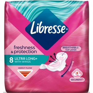 Гігієнічні прокладки Libresse Ultra Super Soft 8 шт (7322540388480)