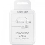 Огляд Дата кабель USB 2.0 AM to Type-C + Micro 5P 1.5m white Samsung (EP-DG930DWEGRU): характеристики, відгуки, ціни.