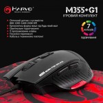 Огляд Мишка Marvo M355+G1 USB Black (M355+G1): характеристики, відгуки, ціни.