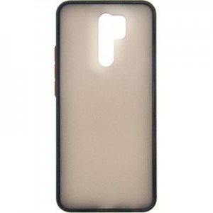 Чохол до мобільного телефона Dengos Matt Xiaomi Redmi 9, black (DG-TPU-MATT-57) (DG-TPU-MATT-57)
