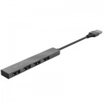 Огляд Концентратор Trust Halyx Aluminium 4-Port Mini USB Hub (23786_TRUST): характеристики, відгуки, ціни.