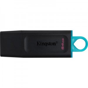 Огляд USB флеш накопичувач Kingston 64GB DataTraveler Exodia Black/Teal USB 3.2 (DTX/64GB): характеристики, відгуки, ціни.