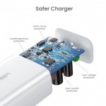 Огляд Зарядний пристрій Ugreen CD127 Type-C PD 30W Charger (White) (70161): характеристики, відгуки, ціни.