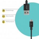 Огляд Дата кабель USB 2.0 AM to Type-C 2.0m CB-UT12 black Piko (1283126493850): характеристики, відгуки, ціни.