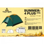 Огляд Намет Totem Summer 4 Plus ver.2 (TTT-032): характеристики, відгуки, ціни.