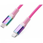 Огляд Дата кабель USB Type-C to Lightning 1.0m MFI Rainbow REAL-EL (EL123500054): характеристики, відгуки, ціни.
