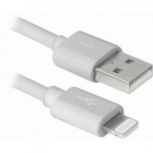 Дата кабель USB Type-C to Lightning 1.0m MFI TPE White REAL-EL (EL123500057)