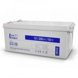 Огляд Батарея до ДБЖ Full Energy 12В 200Ач (FEL-12200): характеристики, відгуки, ціни.