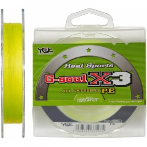 Огляд Шнур YGK G-Soul X3 100m Yellow 0.3/0.094mm 4.5lb (5545.01.87): характеристики, відгуки, ціни.