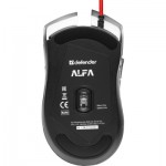 Огляд Мишка Defender Alfa GM-703L Black (52703): характеристики, відгуки, ціни.