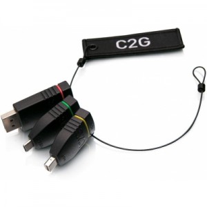 Перехідник C2G Ring HDMI to mini DP DP USB-C kit (CG84268)