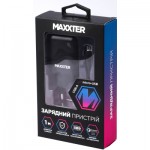 Огляд Зарядний пристрій Maxxter 1 USB + cable Micro-USB (WC-QC-AtM-01): характеристики, відгуки, ціни.