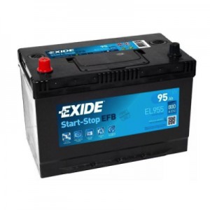Огляд Акумулятор автомобільний EXIDE START-STOP EFB 95A (EL955): характеристики, відгуки, ціни.