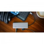 Огляд Концентратор Belkin USB-C 7-in-1 Multiport Dock (AVC009BTSGY): характеристики, відгуки, ціни.