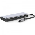 Огляд Концентратор Belkin USB-C 7-in-1 Multiport Dock (AVC009BTSGY): характеристики, відгуки, ціни.